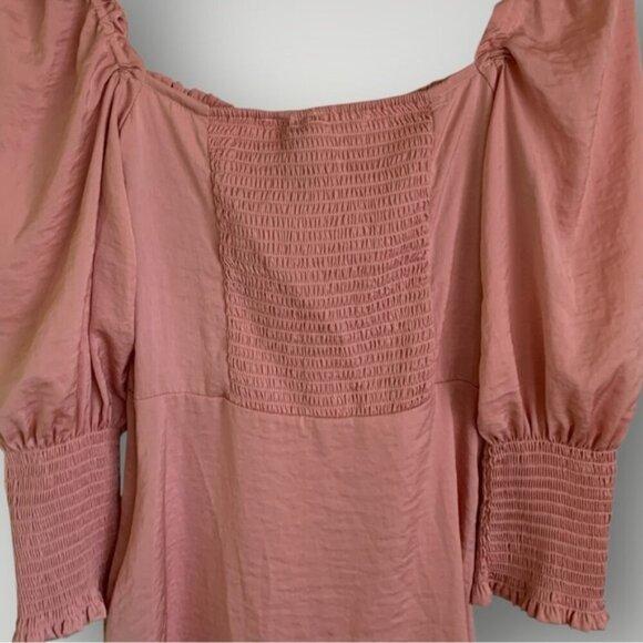 NWT H&M Divided Satin Corset Dress - Picture 9 of 11